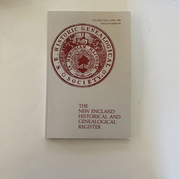 Set Of 5 The New England Historical And Genealogical Register Magazines - Picture 5 of 5